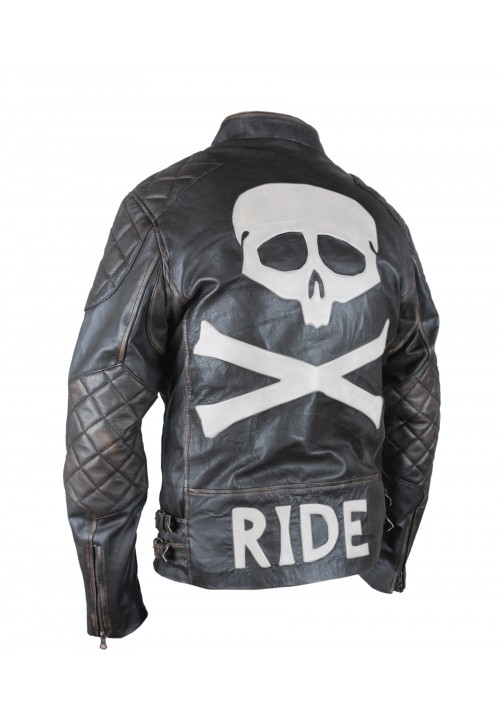 Men's Fashion Ride Brown Jacket